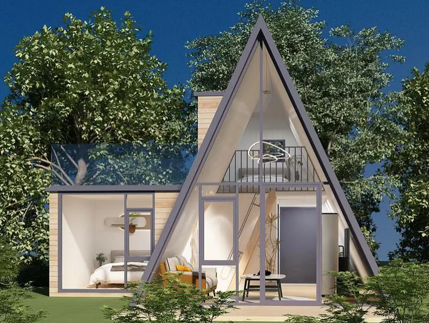 A-Frame Modular Glamping Cabin