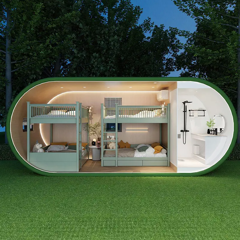 Self-Contained Backyard Bedroom Pod Independent Teen Retreat & Guest House
