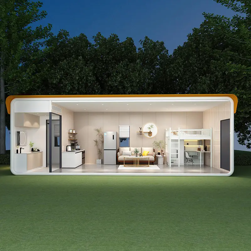 modular living unit with bathroom